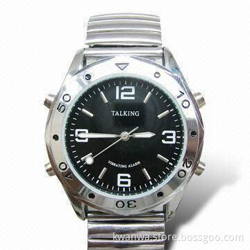 Speaking Watch, Made of Metal Material, Perpetual Calendar Report